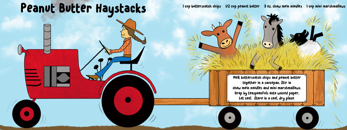 Peanut Butter Haystacks by Michelle Goggins