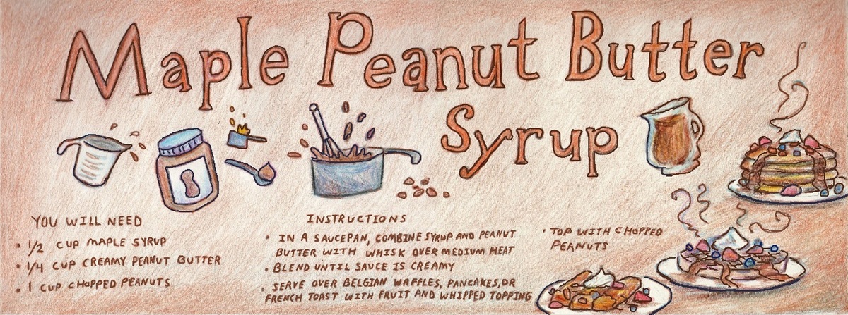 Maple Peanut Butter Syrup by Robert Pho