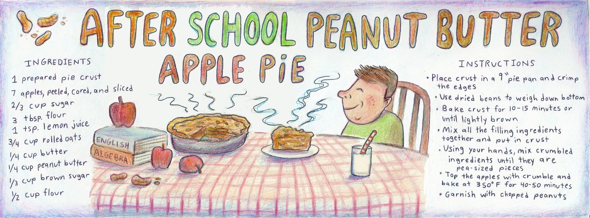 After School Peanut Butter Apple Pie by Robert Pho