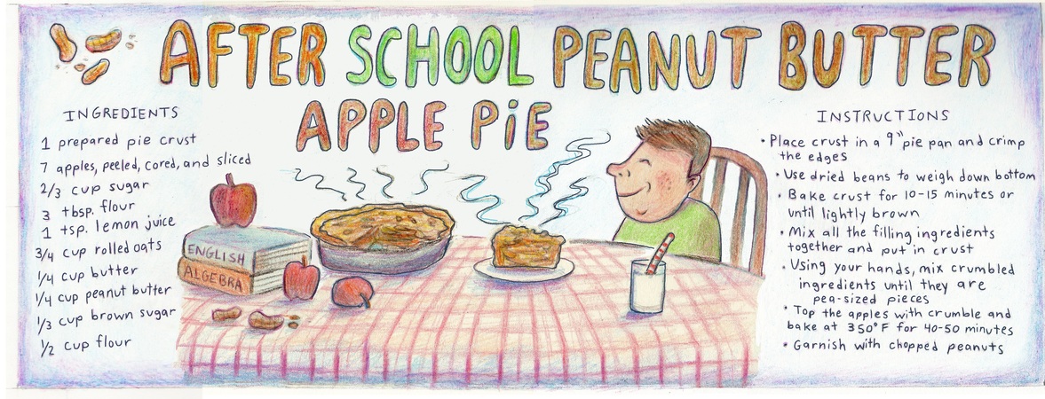 After School Peanut Butter Apple Pie by Robert Pho After school pb apple pie
