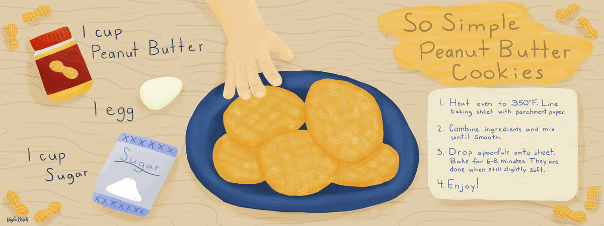 So Simple Peanut Butter Cookies by Kayla Kirsch Design