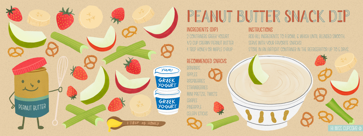 Peanut Butter Snack Dip by Hi Miss Cupcake