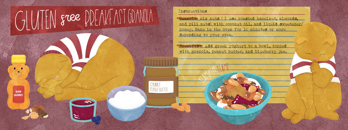Gluten Free Breakfast Granola by Arkky Anindita Punarbhawa