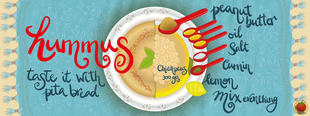 Hummus by Proyecto Tomate! by Gisela Eblagon Hummus