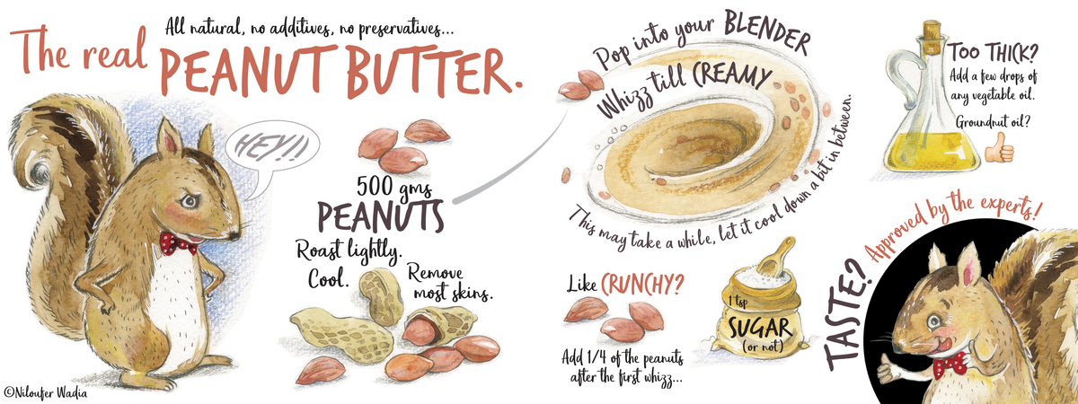 The Real, All Natural Peanut Butter by Niloufer Wadia