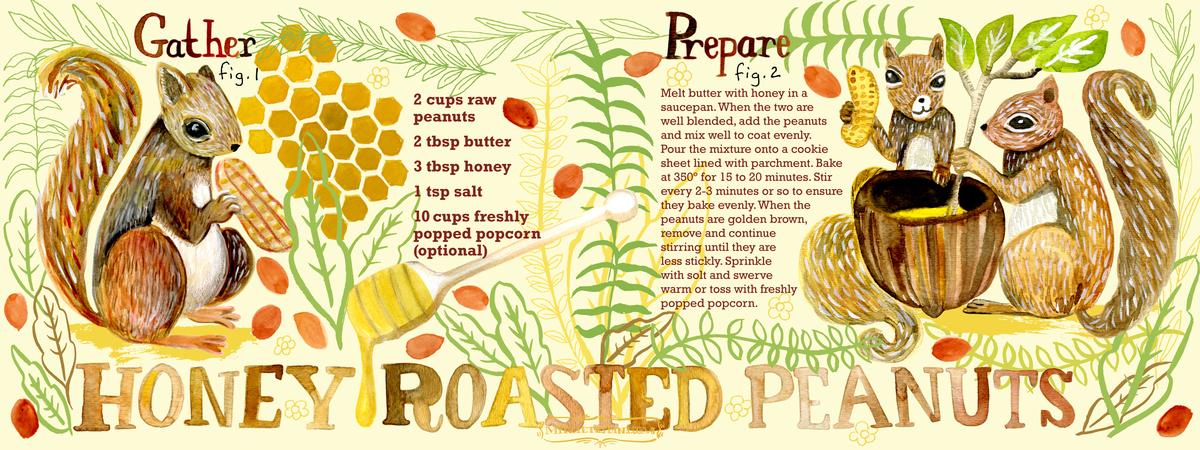 Honey Roasted Peanuts by Mitzie Testani
