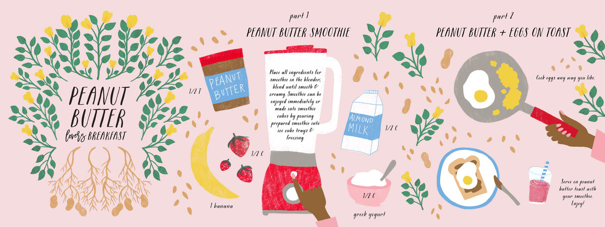 Peanut Butter Lovers Breakfast by Neely Daggett