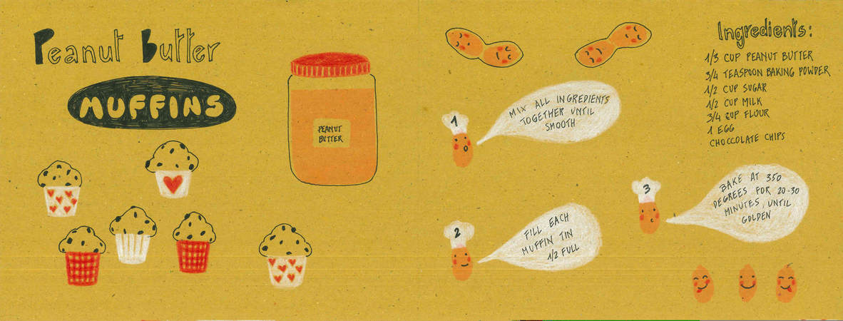 Peanut Butter Muffins by Anna Crema