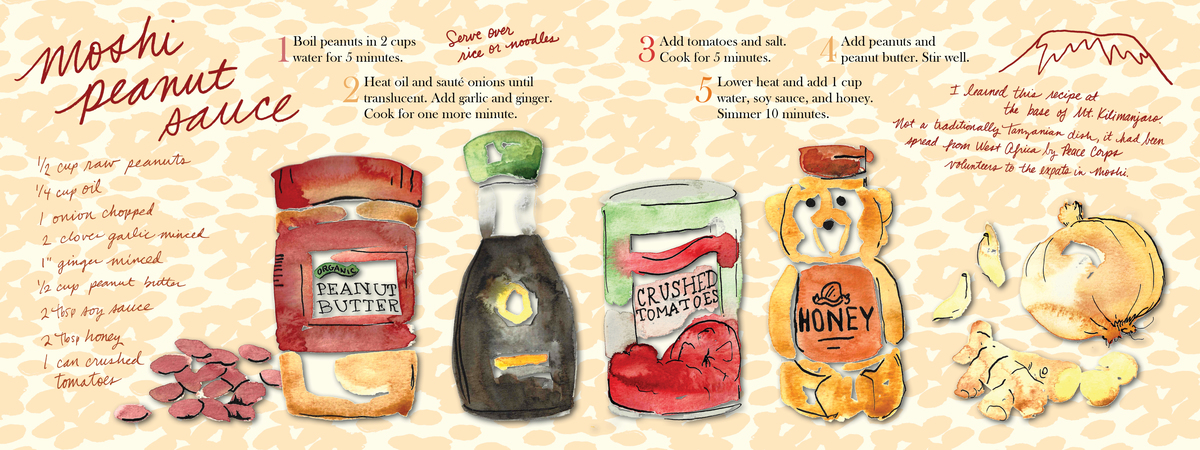 Moshi Peanut Sauce by Libby Ventura Moshi peanut sauce