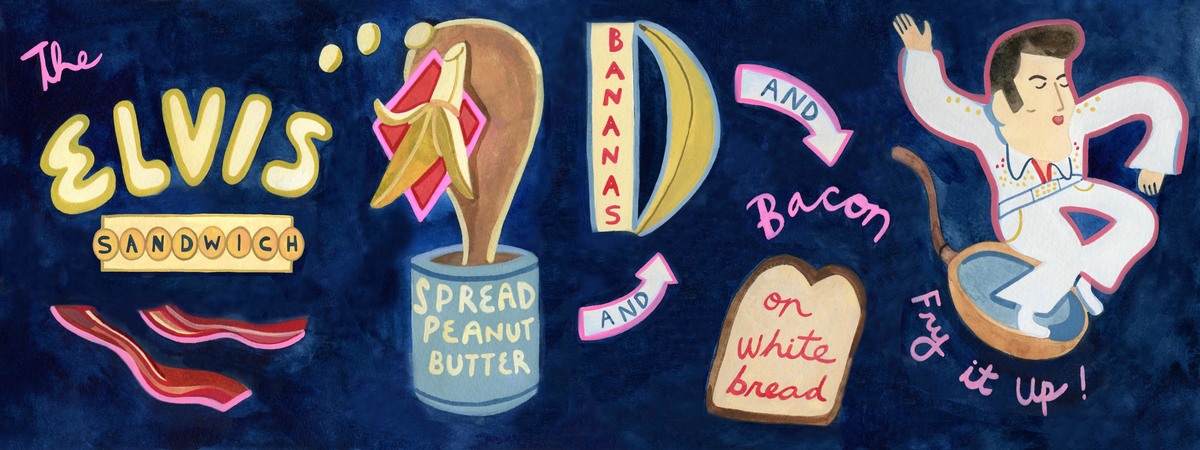 The Elvis Sandwich by Lauren Carozza