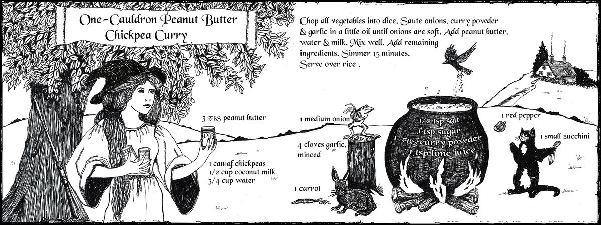 One-Cauldron Chickpea Peanut Butter Curry by Caroline Jones
