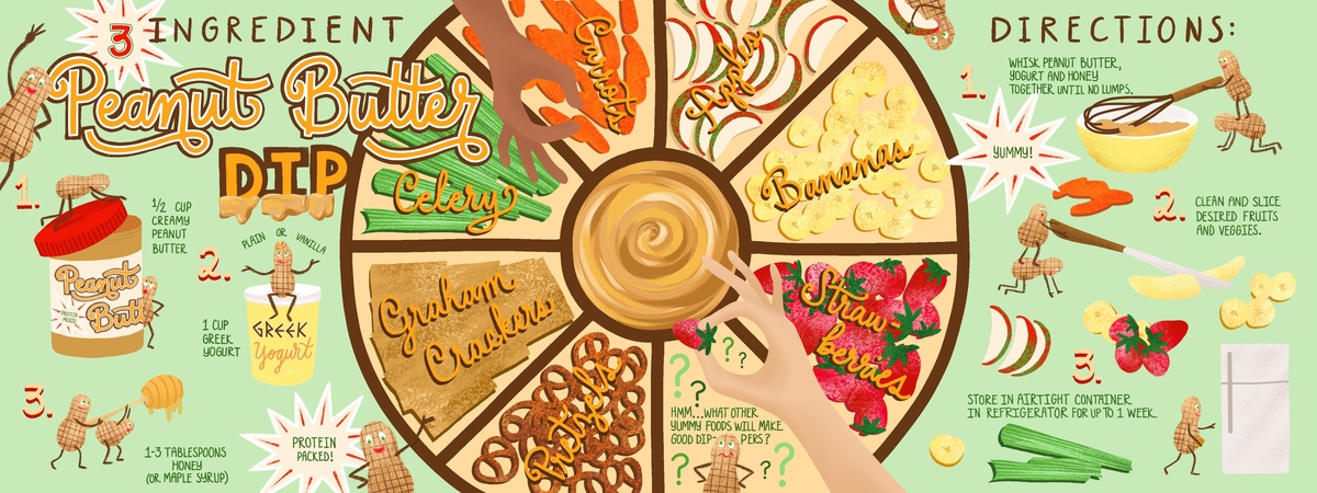 3 Ingredient Peanut Butter Dip by Julie Sims Peanut butter dip