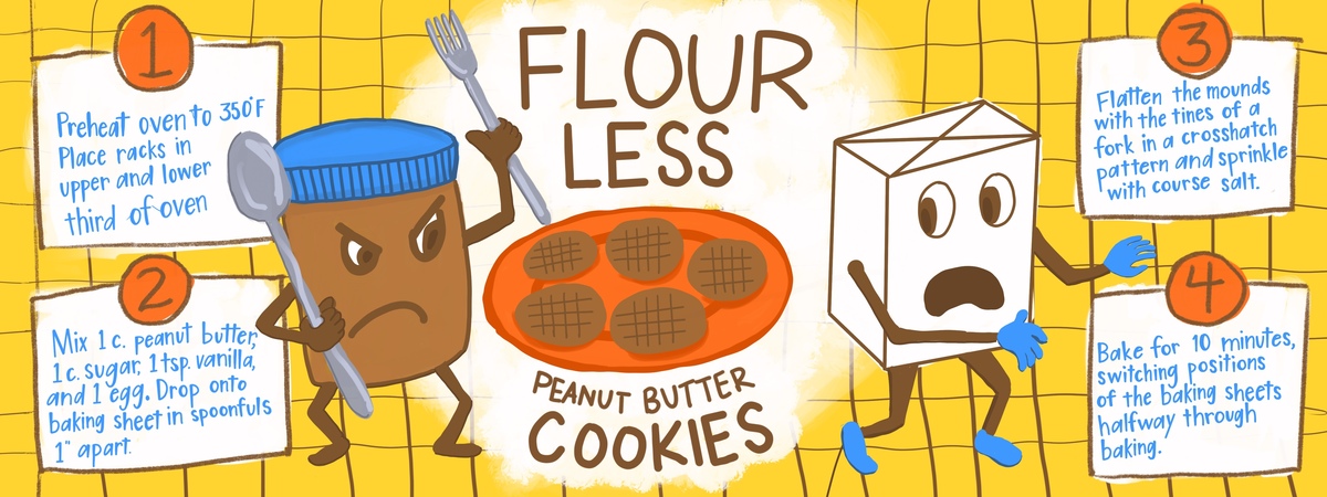 Flourless Peanut Butter Cookies by Tarrah White Flourless peanut butter cookies