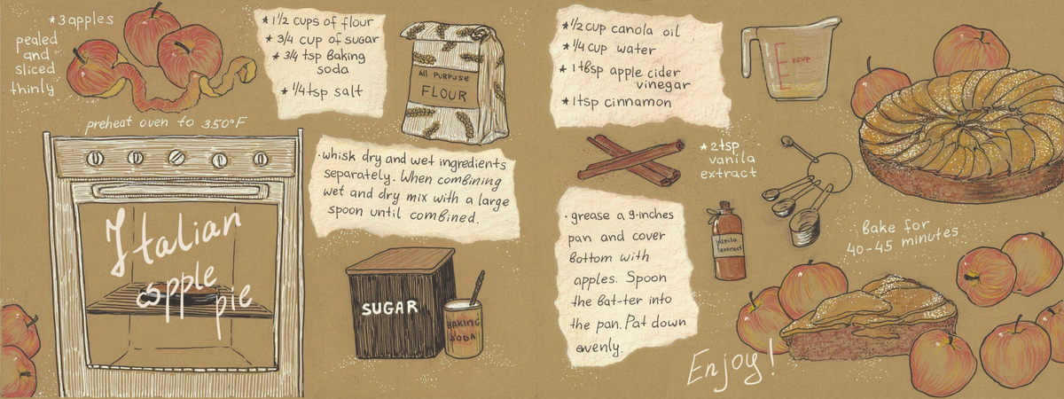 Italian Apple Pie by Koniok Gorbunok