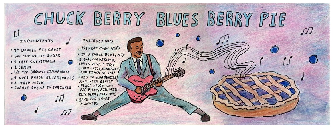Chuck Berry Blues Berry Pie by Robert Pho Chuck berry blues berry pie