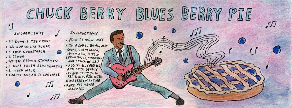 Chuck Berry Blues Berry Pie by Robert Pho