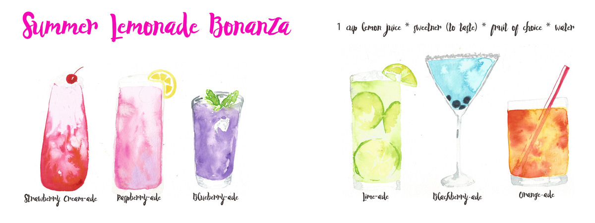 Summer Lemonade Bonanza by Angie Noll Tdacsummerdrinks