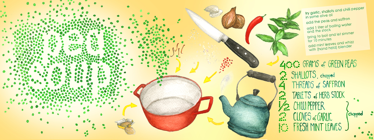 Pea Soup by Koosje Koene