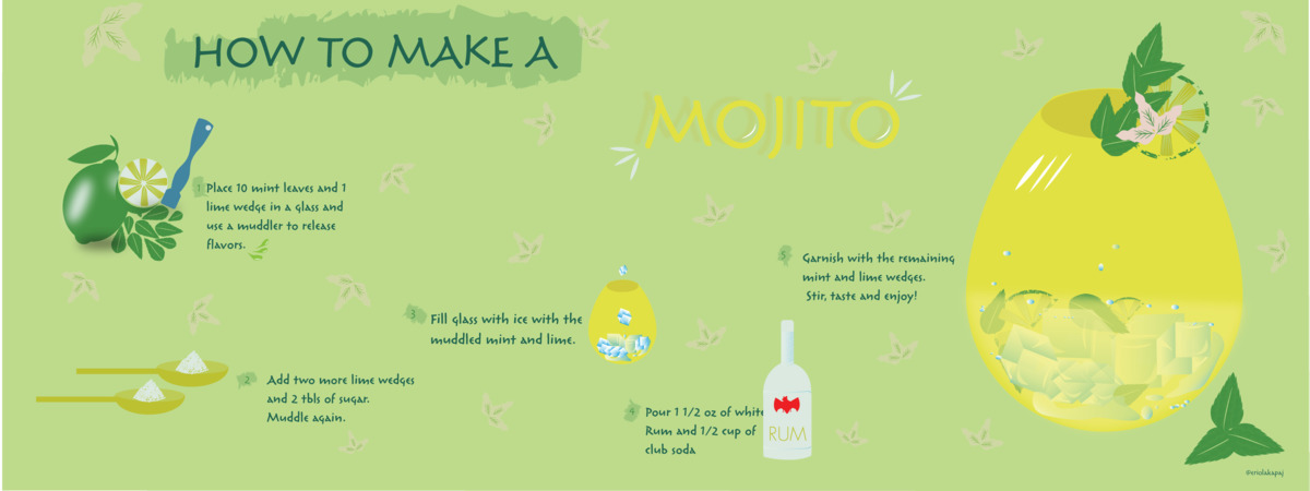How to make a Mojito by Eriola Kapaj
