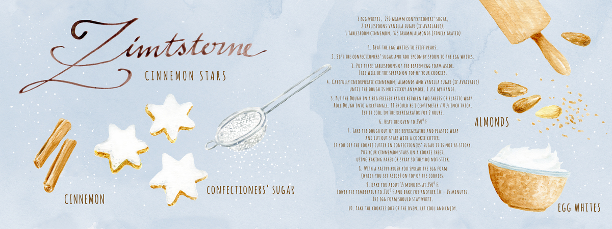 Zimtsterne - Cinnemon Stars by frau brandt