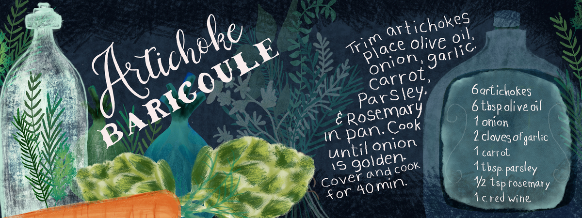 Artichoke Barigoule by Bridgett Stahlman Artichoke barigoule