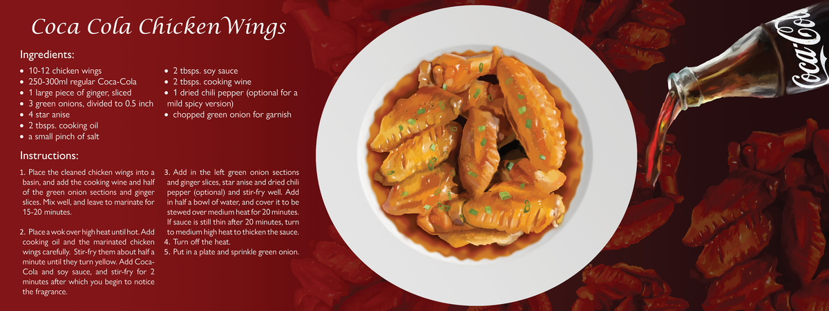 Coca-Cola Chicken Wings by Yoko Coco cola chicken wings