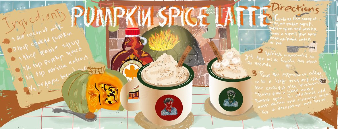Pumpkin Spice latte by Agnes Ngeow