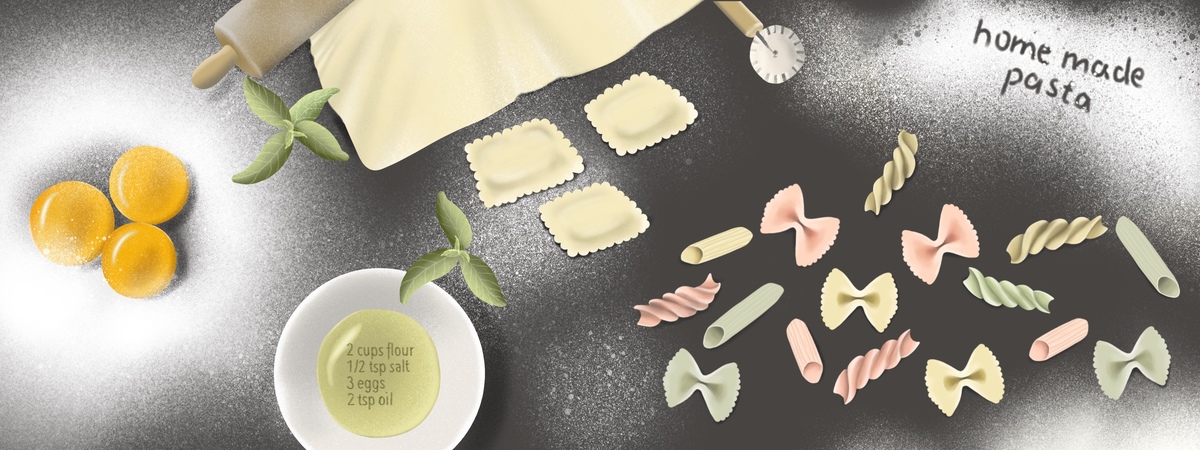 Homemade pasta by youdesignme