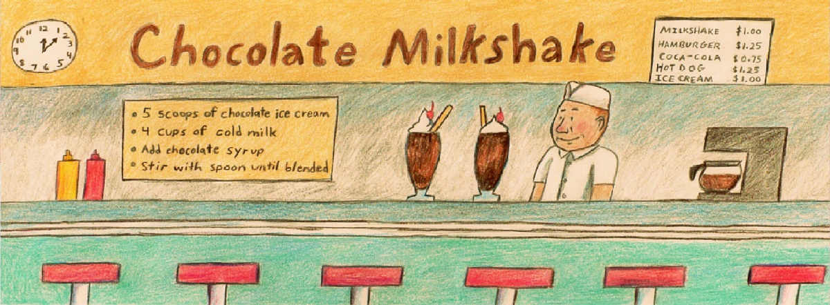 Chocolate Milkshake by Robert Pho