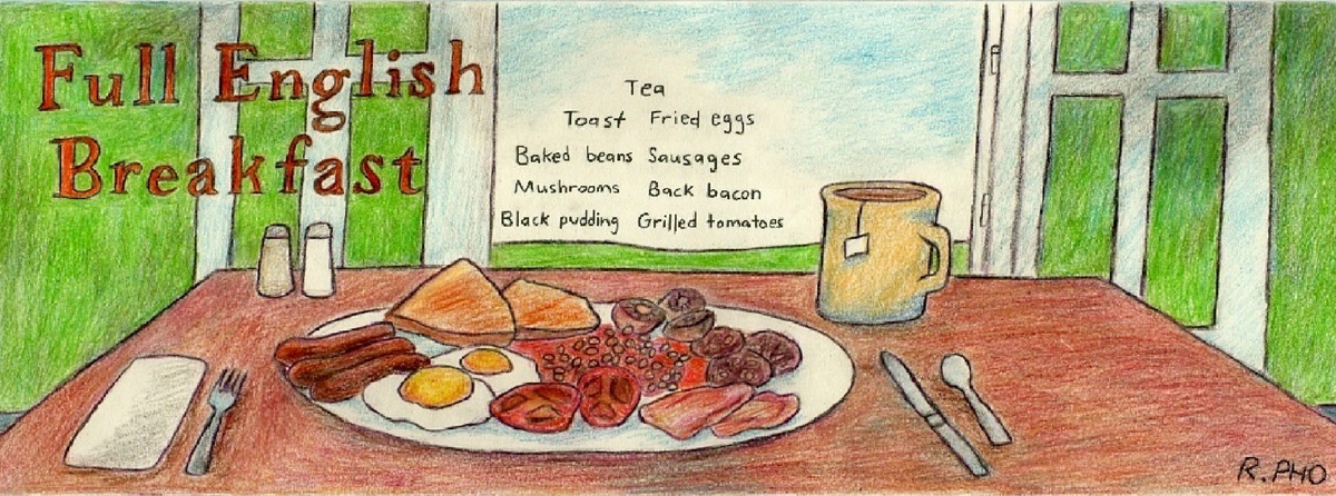 Full English Breakfast by Robert Pho