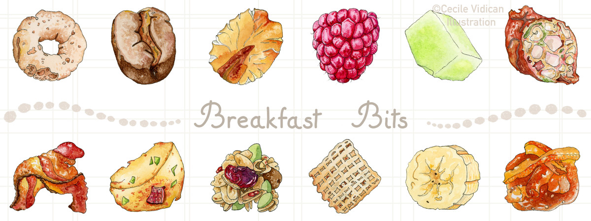 Breakfast Bits by Cécile
