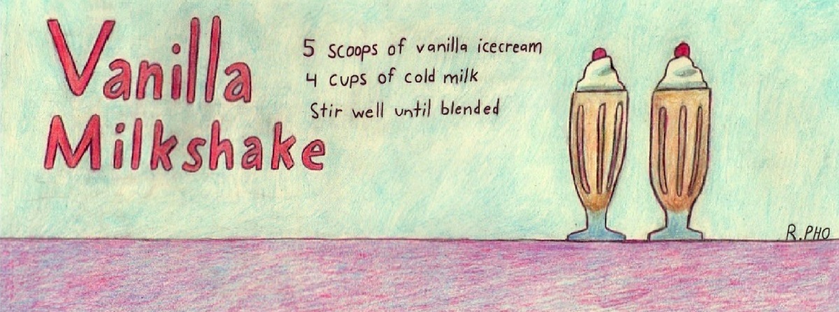 Vanilla Milkshake by Robert Pho