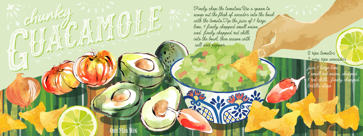 Chunky Guacamole by Ohn Mar Win