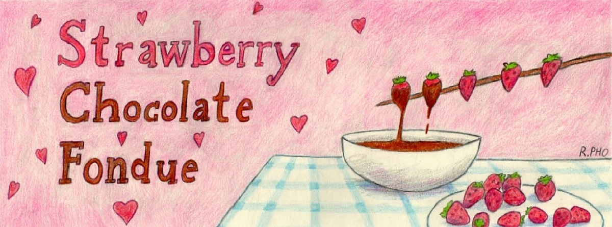 Strawberry Chocolate Fondue by Robert Pho