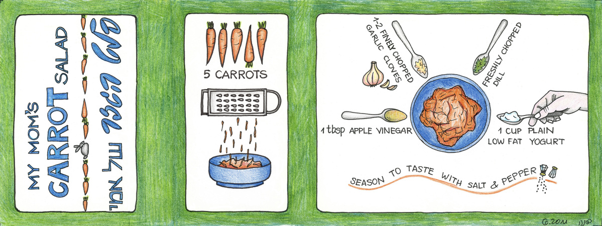 My Mom's Carrot Salad by Dana Gal