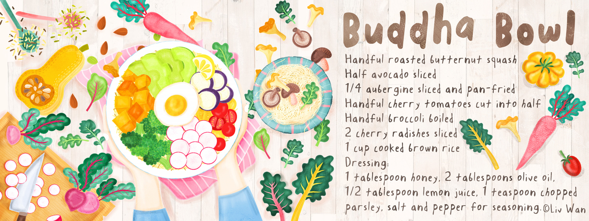 Buddha Bowl by Liv Wan