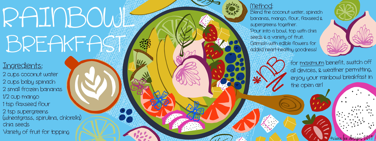 Rainbowl Breakfast by Ciara Griffin Lee