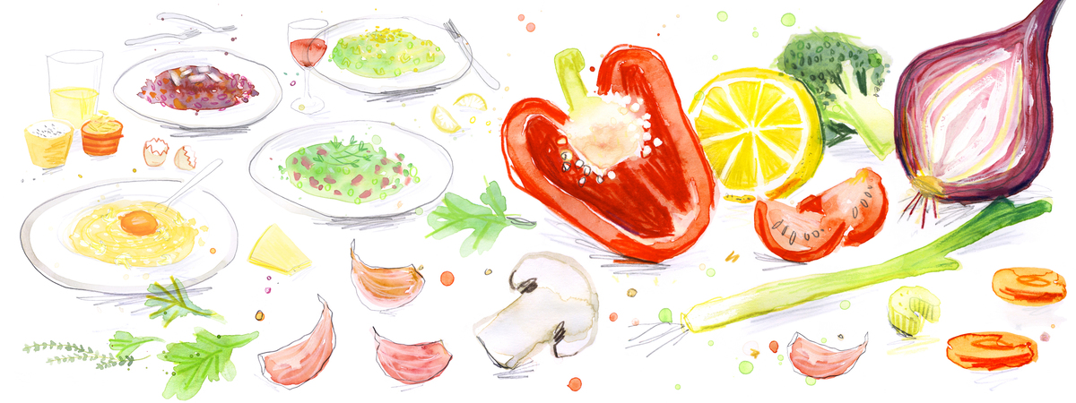 Eat the Rainbow by Elisa Cunningham For they cook and draw