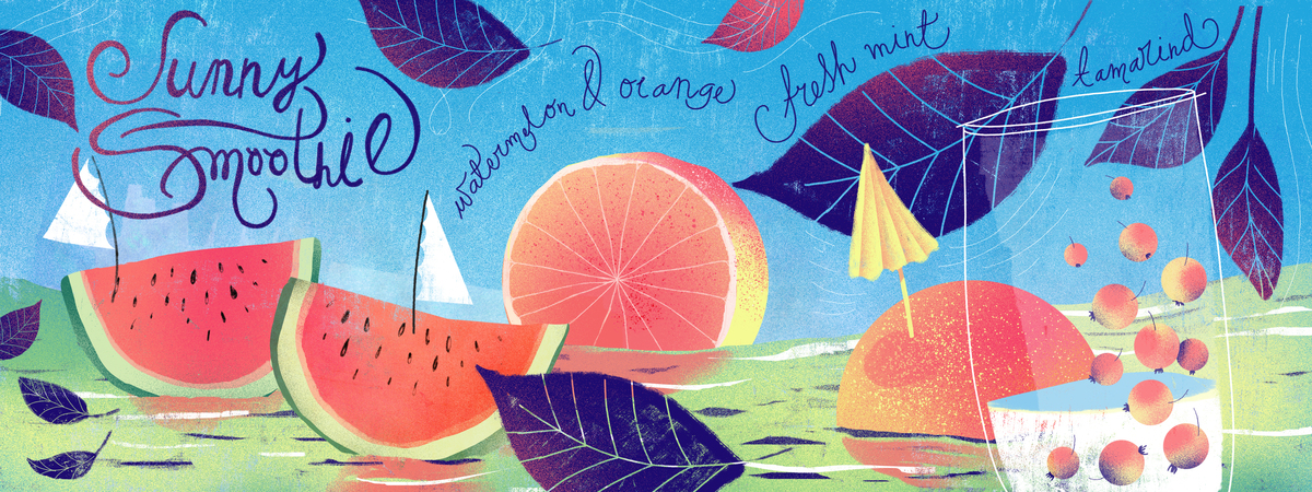 Sunny Smoothie by Beata Zurawska