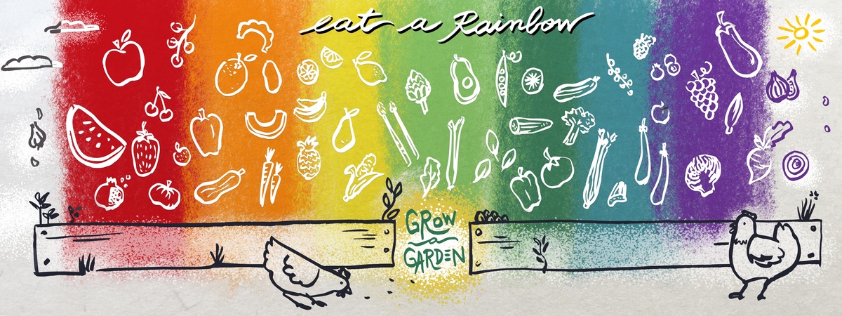 Grow a Garden & Eat a Rainbow by Leticia Plate