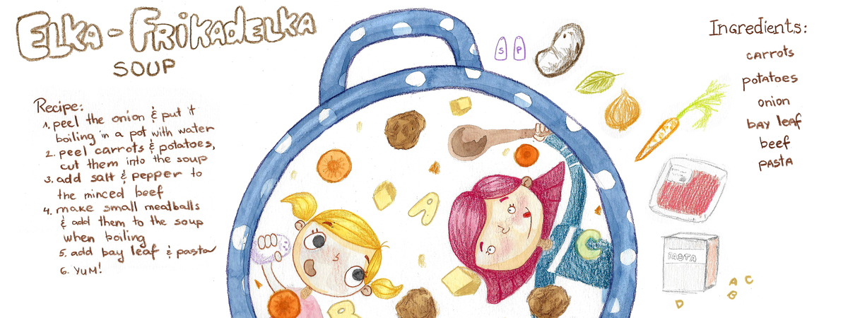 Elka-Frikadelka Soup by Kate Amedeo