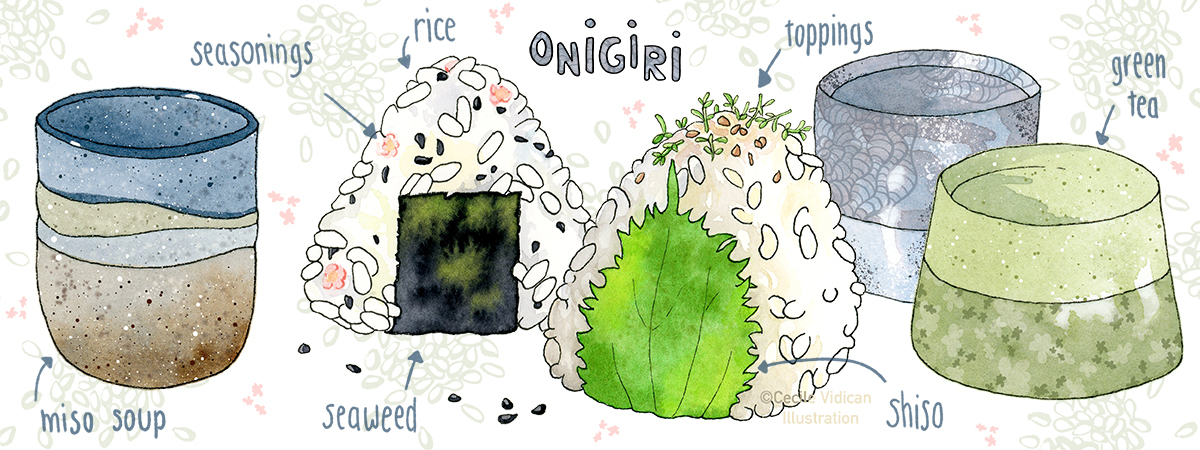 Onigiri: Japanese Rice Ball Snack by Cécile