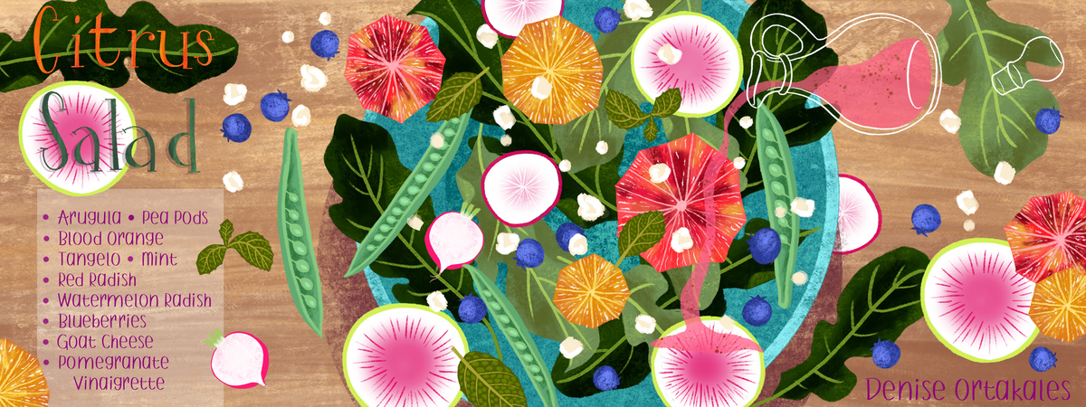 Citrus Salad by Denise Ortakales