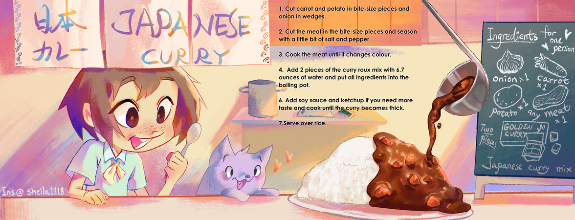 Japanese Curry by Sheila Zhang