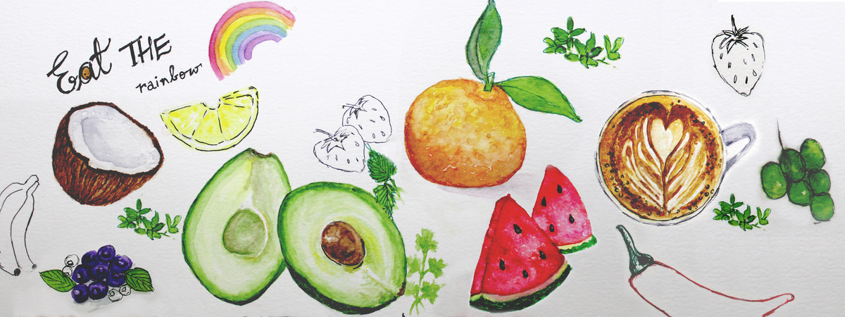 EAT THE RAINBOW by Rekha Salin