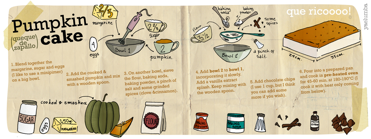 Pumpkin Cake by Yael Motles