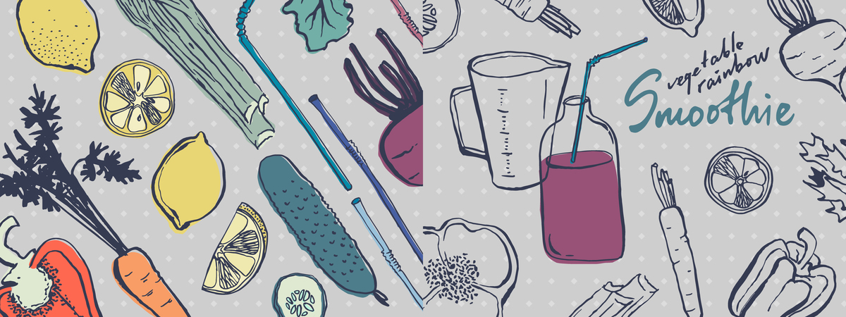 Eat the rainbow smoothie by Nata Kutyavina Smoothie