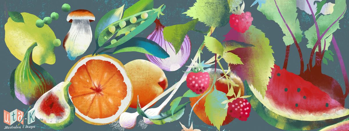 My favourite fresh market picks / Eat the rainbow by Mira Paradies