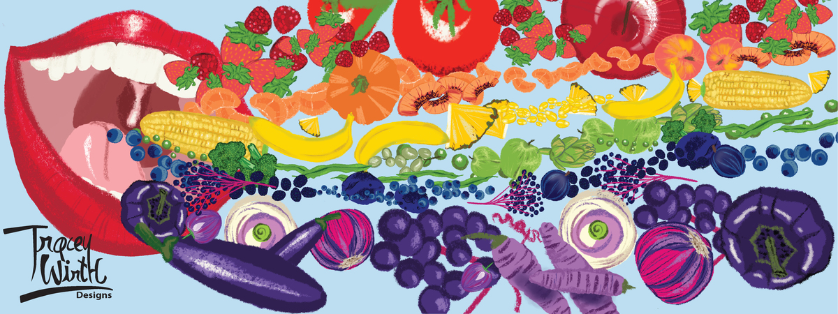 Get in My Belly! by Tracey Wirth Designs