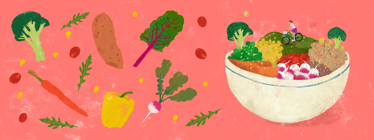 Eat the rainbow by Lucia Calfapietra